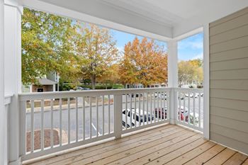 Private apartment balcony